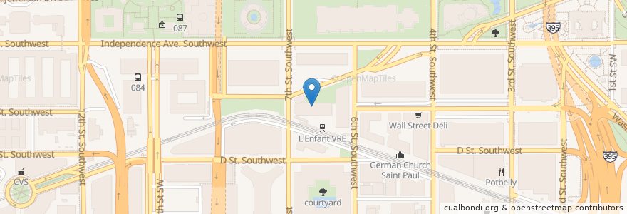 Mapa de ubicacion de Cosmo en 미국, 워싱턴 D.C., 워싱턴.
