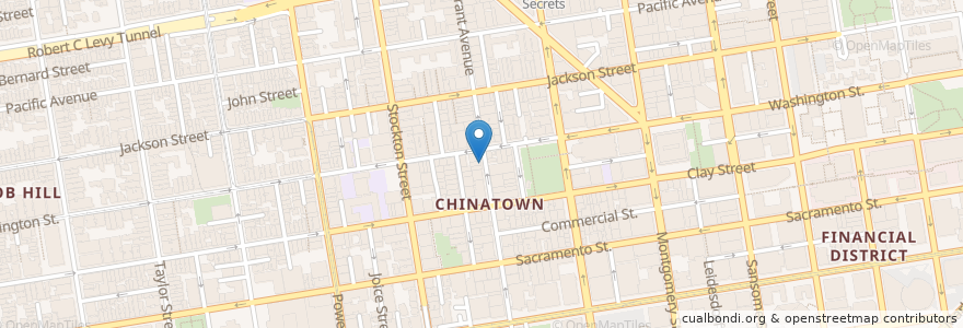 Mapa de ubicacion de Citibank en Amerika Syarikat, California, San Francisco, San Francisco.