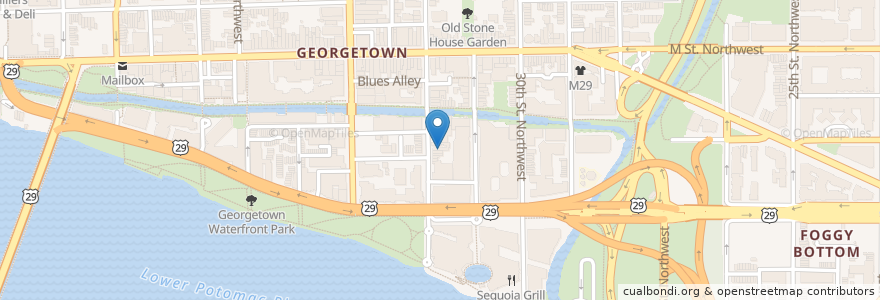 Mapa de ubicacion de Bar à Vin en الولايات المتّحدة الأمريكيّة, واشنطن العاصمة, Washington.
