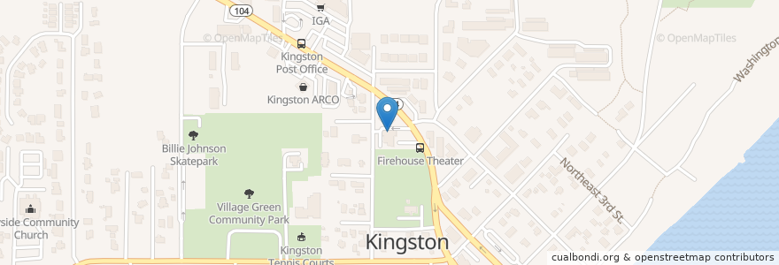 Mapa de ubicacion de Firehouse Theater en États-Unis D'Amérique, Washington, Kitsap County.