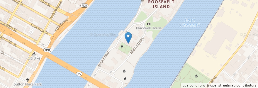 Mapa de ubicacion de Piccolo Trattoria en 미국, 뉴욕, New York, New York County, Manhattan, Manhattan Community Board 8.