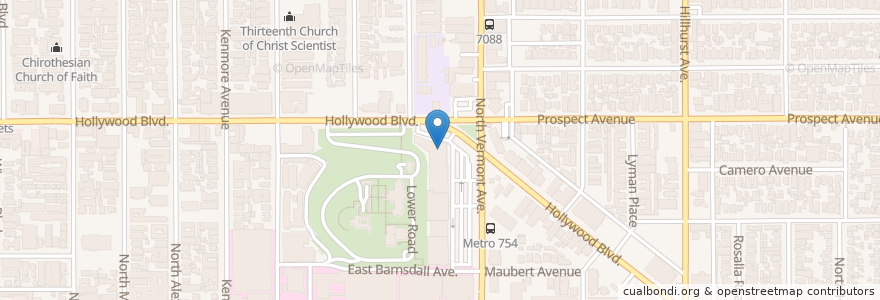 Mapa de ubicacion de Rite-Aid en ایالات متحده آمریکا, کالیفرنیا, Los Angeles County, لوس آنجلس.