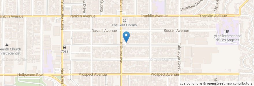 Mapa de ubicacion de Drawing Room en Amerika Birleşik Devletleri, Kaliforniya, Los Angeles County, Los Angeles.