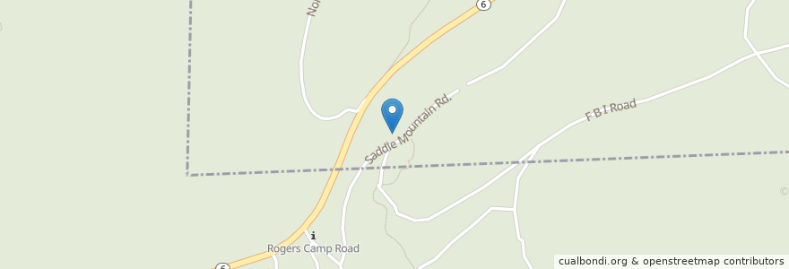Mapa de ubicacion de Rogers Camp Trailhead en United States, Oregon, Tillamook County.