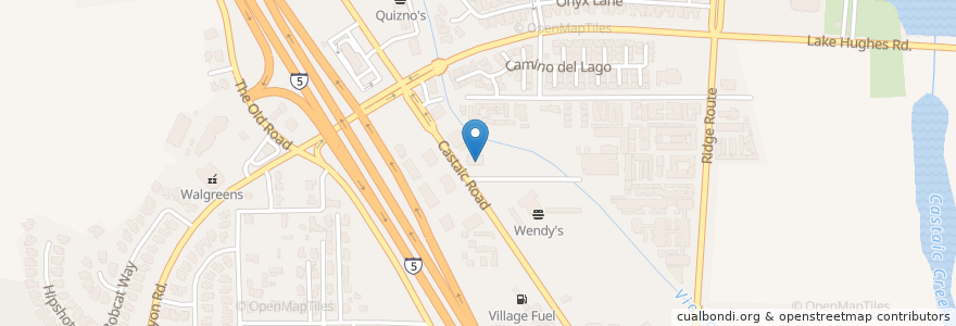 Mapa de ubicacion de Denny's en 美利坚合众国/美利堅合眾國, 加利福尼亚州/加利福尼亞州, 洛杉矶县.
