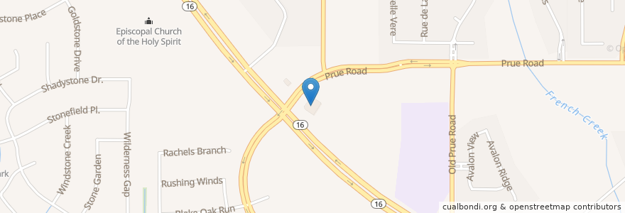 Mapa de ubicacion de Walgreens en 미국, 텍사스, Bexar County, San Antonio.