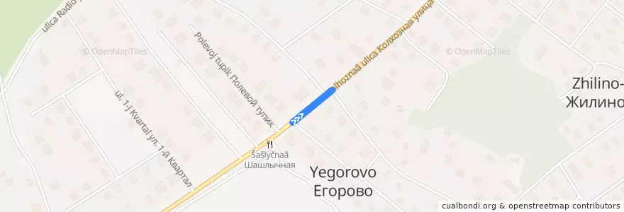 Mapa del recorrido Автобус №29: платформа Томилино - Лыткарино de la línea  en Lyuberetsky District.