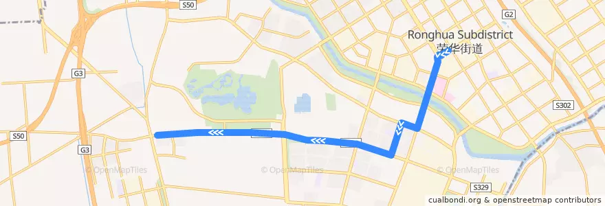 Mapa del recorrido Bus 453: 开发区交通服务中心 => 南小街西里 de la línea  en 大兴区.
