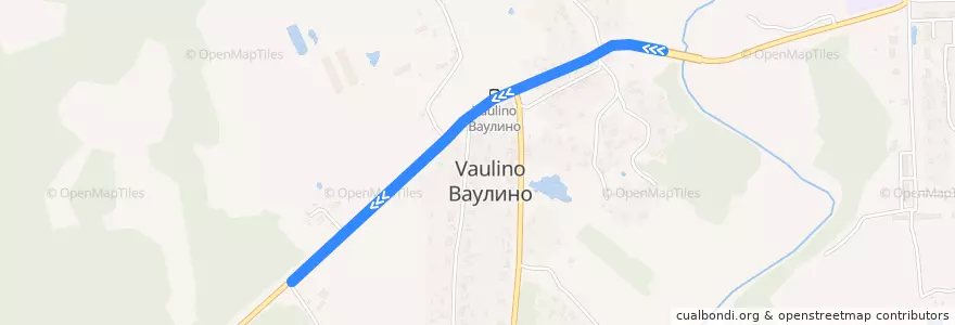 Mapa del recorrido Автобус № 28:  Микрорайон => Автостанция Можайск de la línea  en Можайский городской округ.