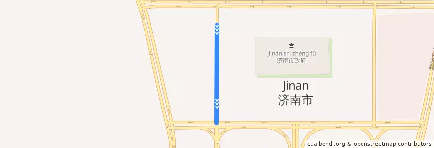 Mapa del recorrido H10唐城小区—>龙奥西路龙奥北路（停运） de la línea  en 龙洞街道.