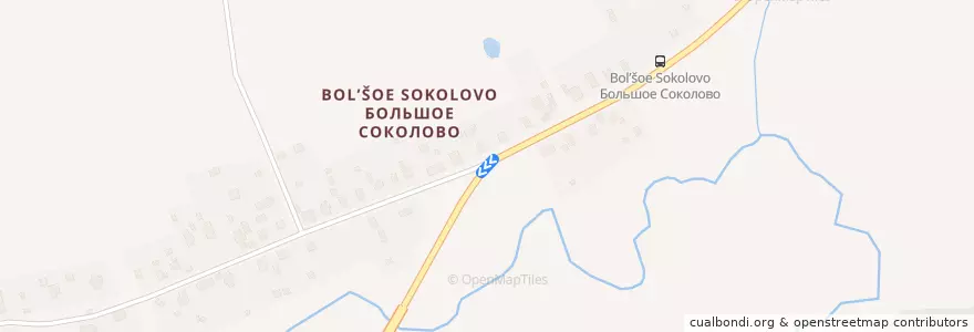 Mapa del recorrido Автобус № 55: Автостанция Можайск - Бартеньево de la línea  en Можайский городской округ.