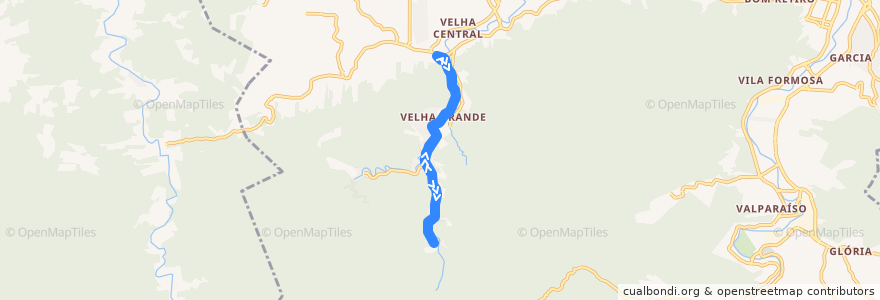 Mapa del recorrido Hermann Kratz (Circular) de la línea  en 블루메나우.